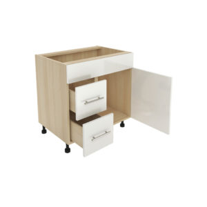 Vanity Combo Two Drawer Bathroom Cabinet